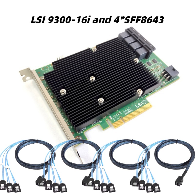 LSI SAS 9300-16i 12GB/S HBA バス - Lsi 9300 16I Hba It Mode のレビューと価格